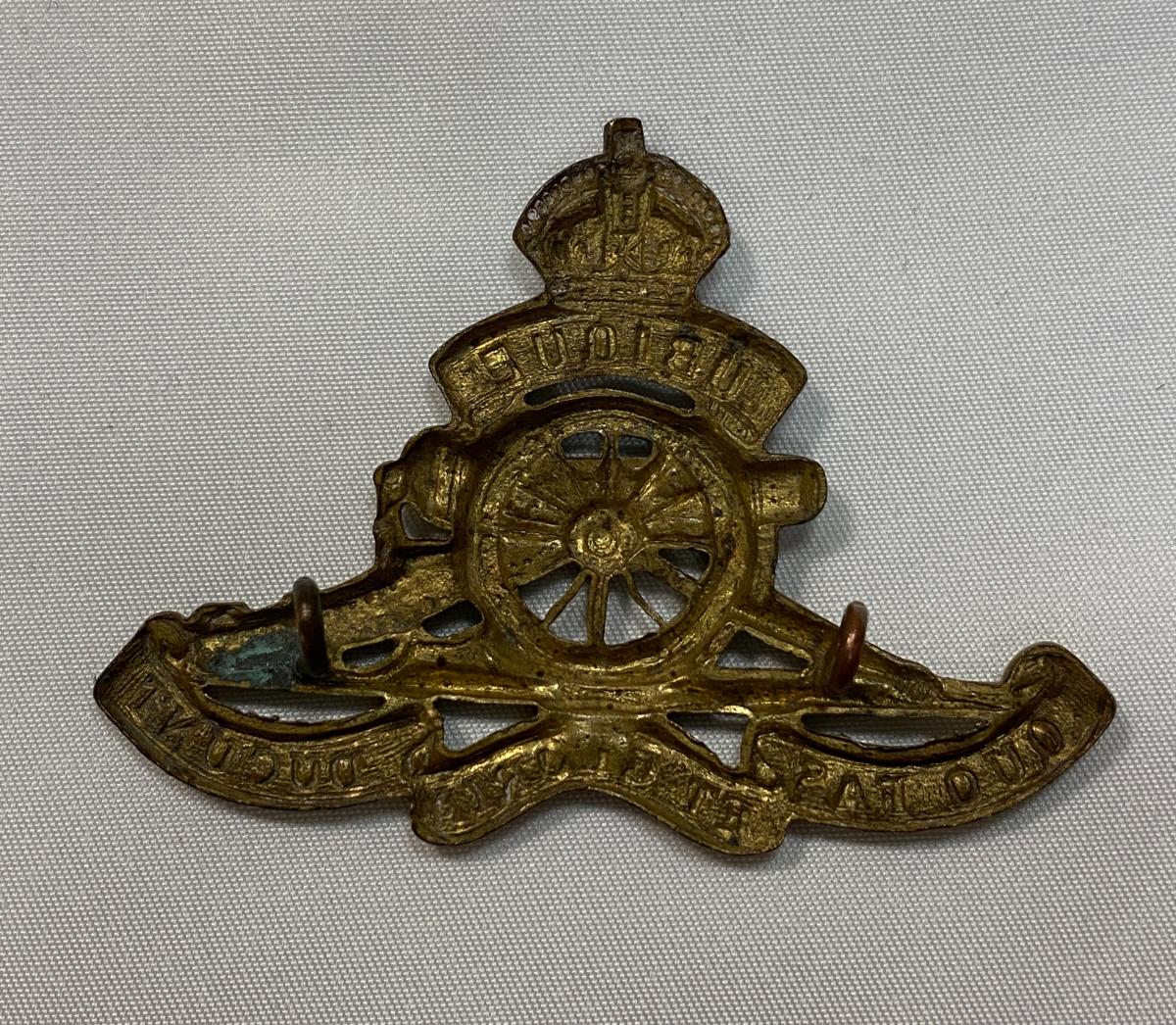 WW2 British Royal Artillery Badge