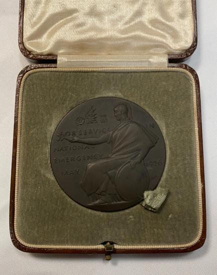 General Strike 1926 Cased Railway Medal
