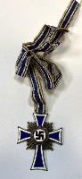 WW2 German Mother's Cross In Bronze