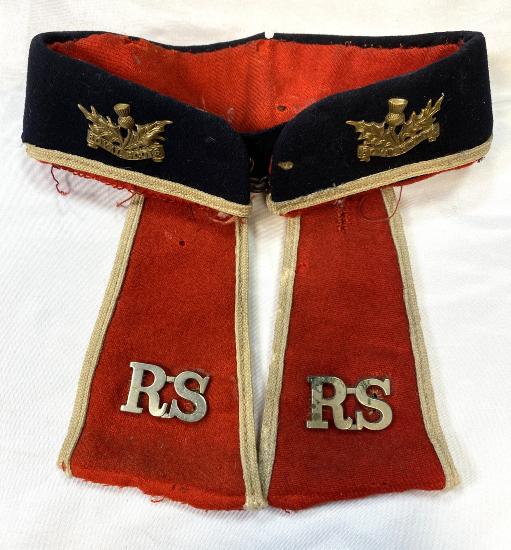 WW2 Royal Scots Collar & Shoulder Straps