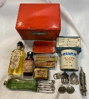 WW2 British ARP Medical Box & Contents