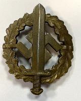 WW2 German SA Sports Badge In Bronze