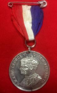 British 1937 Coronation Medal