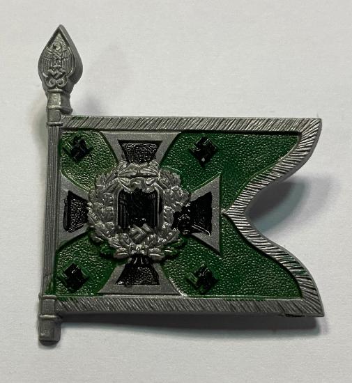 WW2 German Aufklarungs Abteilung Flag Standard Badge