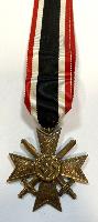 WW2 German War Merit Cross 2nd Class With Swords