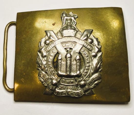 Kings Own Scottish Borderers Belt Plate