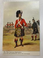 79th Cameron Highlanders Postcard