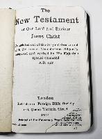 WW2 British New Testament  Bible