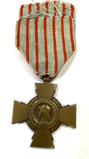 WW1 French Croix Du Combattant Medal