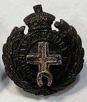 Victorian Northamptonshire Regt Officer Collar Dogs 