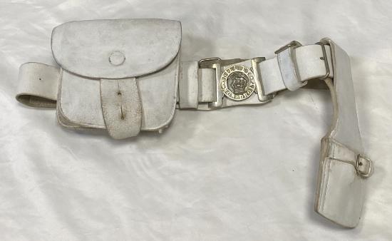 Victorian Volunteers Buckle ,Slade Wallace Belt Pouch & Frog 