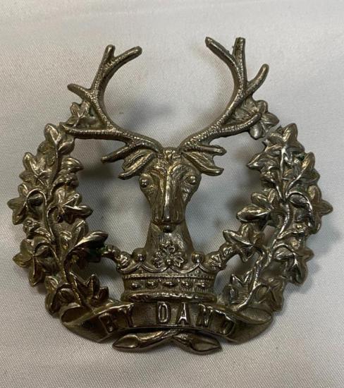  Gordon Highlanders Cap Badge