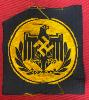 WW2 German NSRL 1942 Bronze Sports Badge In Cloth