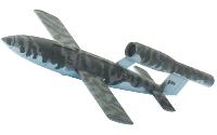 AA27403 Corgi 1:72 Scale Gloster Meteor F.1 EE216/YQ-E, P.O Dixie Dean, RAF No.616 Squadron and Fieseler F- 103 V-1 Doodlebug 4th August 1944