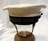  British Royal Navy Rating's Summer Cap H.M.S. Juno