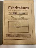 WW2 German Arbeitsbuch 