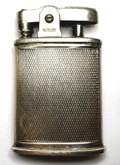  American 1930's Silver Petrol Lighter