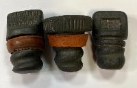 Vulcanite Sea Glass Bottle Stoppers