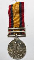 Queen's South Africa Medal With Two Clasps to the Argyll And Sutherland Highlanders 
