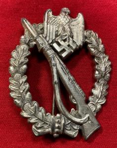 WW2 German Infantry Assault Badge In Silver 