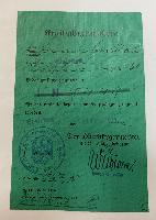 WW2 German Kraftfahrzeugschein -Vehicle Registration Document