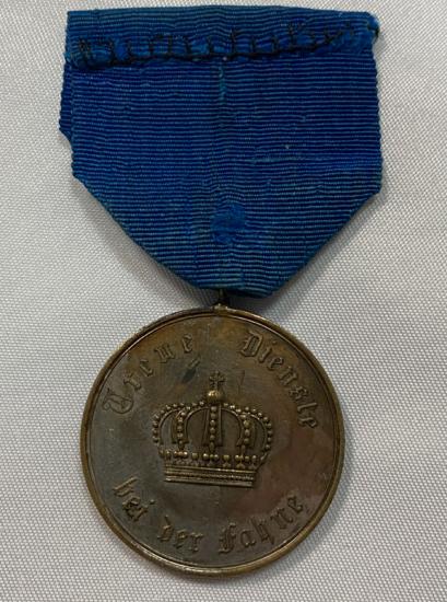 Prussian 9 Years Service Medal